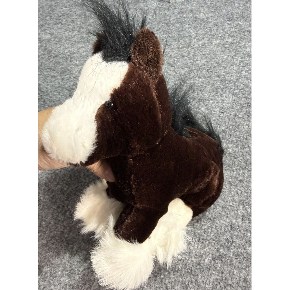 Webkinz Clydesdale Horse Plush – Ganz HM139 – Retired – No code